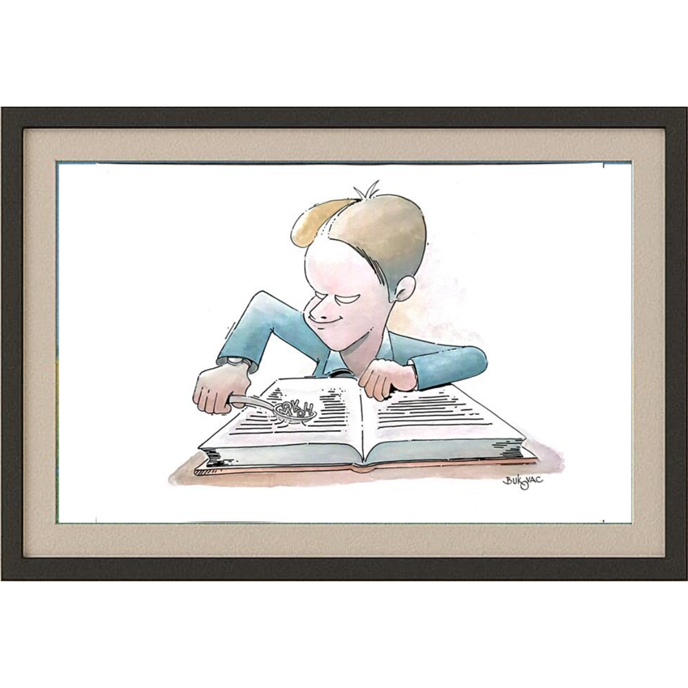 Mehrdad Samadi Zakaria 29x21cm Original Cartoon BOD00001