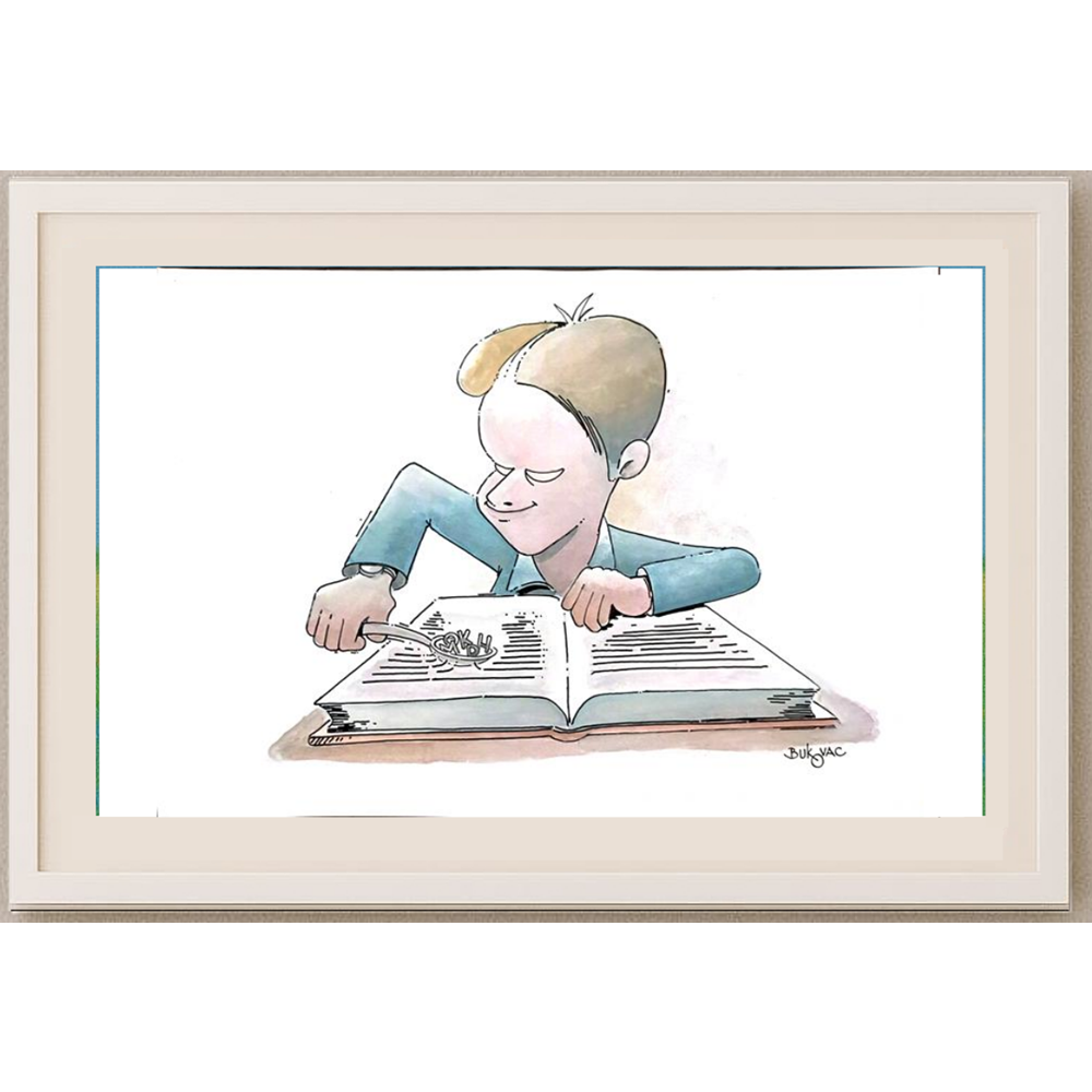 Mehrdad Samadi Zakaria 29x21cm Original Cartoon BOD00001