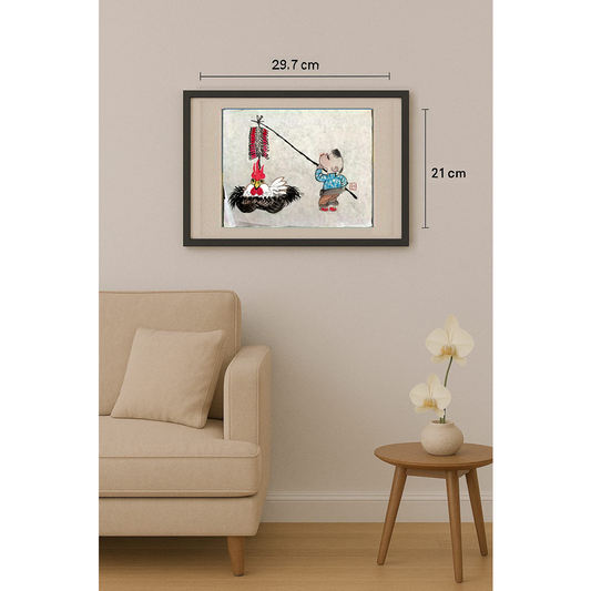 Mehrdad Samadi Zakaria 29x21cm Original Cartoon BOD00001