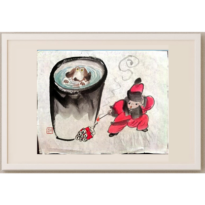 Mehrdad Samadi Zakaria 29x21cm Original Cartoon BOD00001