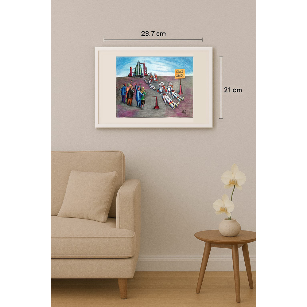 Mehrdad Samadi Zakaria 29x21cm Original Cartoon BOD00001