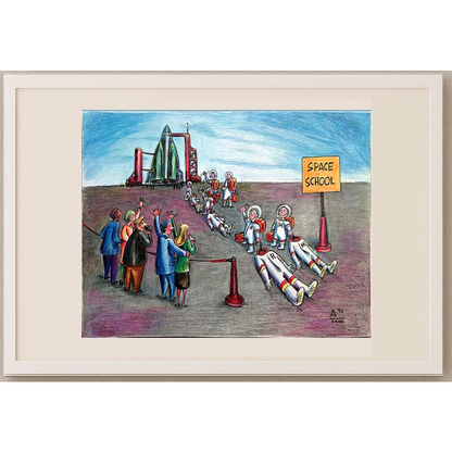 Mehrdad Samadi Zakaria 29x21cm Original Cartoon BOD00001