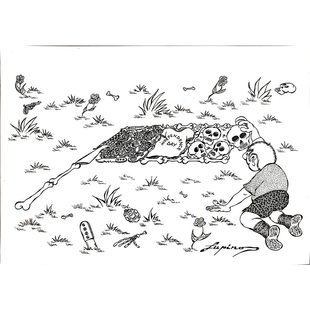 Mehrdad Samadi Zakaria 29x21cm Original Cartoon BOD00001