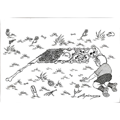 Mehrdad Samadi Zakaria 29x21cm Original Cartoon BOD00001