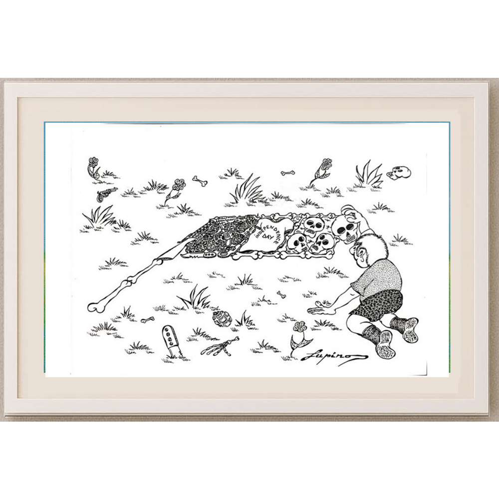 Mehrdad Samadi Zakaria 29x21cm Original Cartoon BOD00001