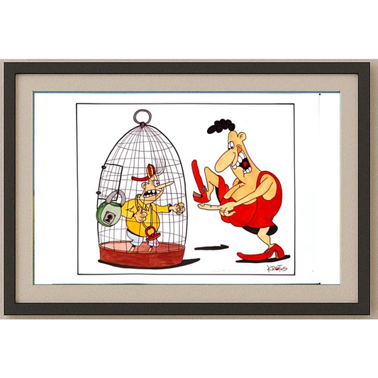 Mehrdad Samadi Zakaria 29x21cm Original Cartoon BOD00001