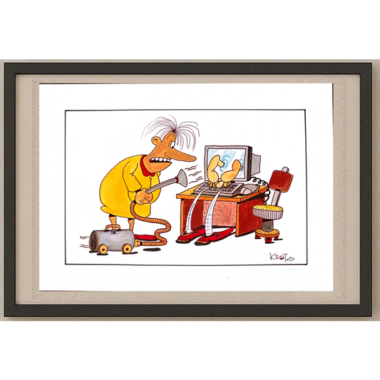 Mehrdad Samadi Zakaria 29x21cm Original Cartoon BOD00001