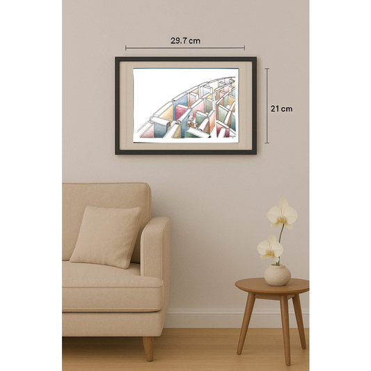 Mehrdad Samadi Zakaria 29x21cm Original Cartoon BOD00001