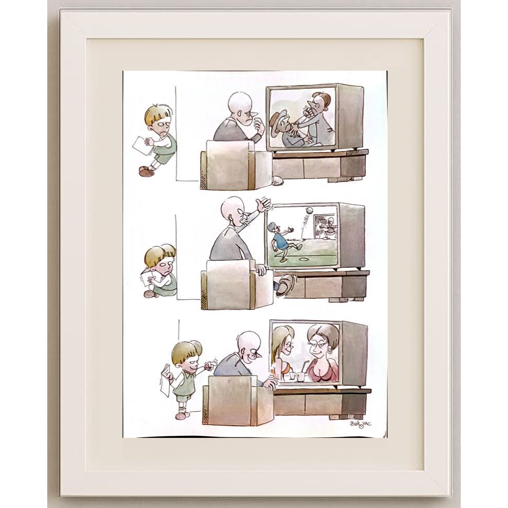 Mehrdad Samadi Zakaria 29x21cm Original Cartoon BOD00001