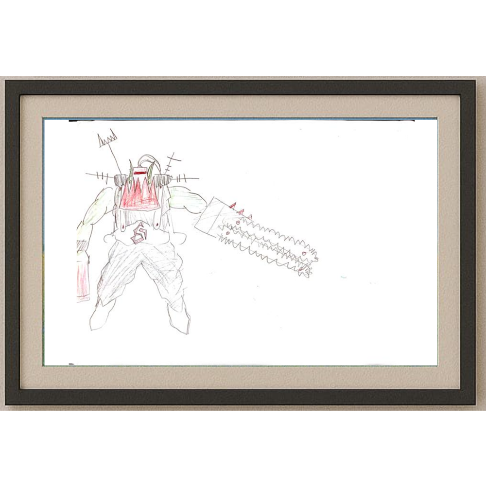 Bogdah Bogdahovic 29x21cm Orijinal Karikatür Tablo BOD00067