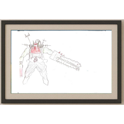 Bogdah Bogdahovic 29x21cm Orijinal Karikatür Tablo BOD00067