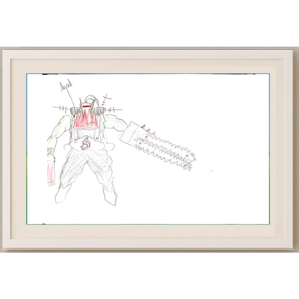 Bogdah Bogdahovic 29x21cm Orijinal Karikatür Tablo BOD00067