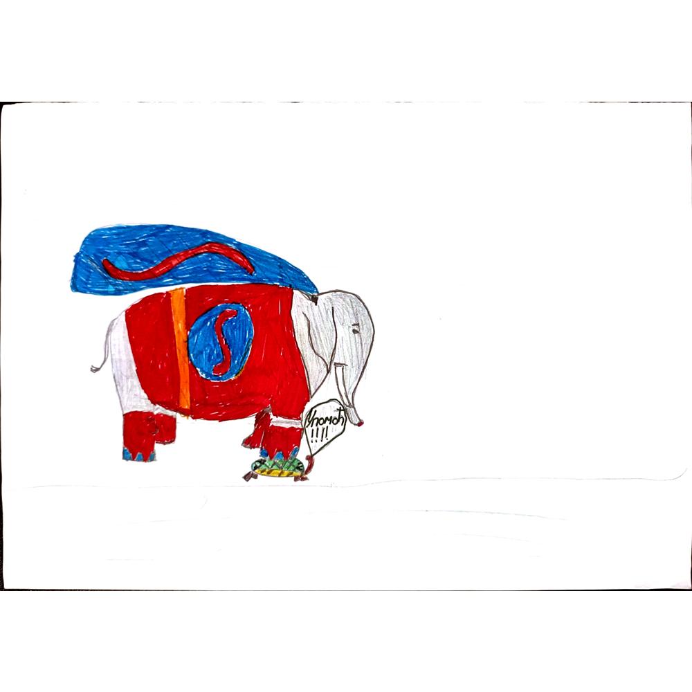 Milan Bisevoc 29x21cm Orijinal Karikatür Tablo BOD00082