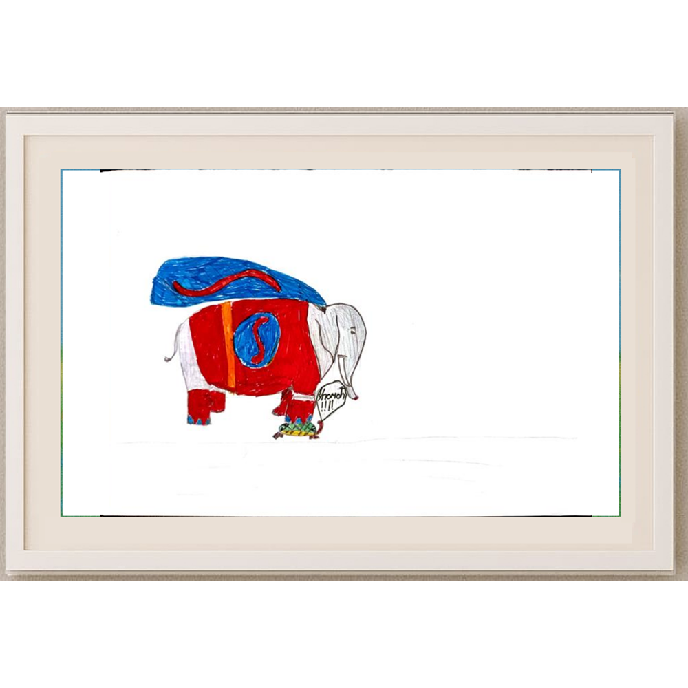 Milan Bisevoc 29x21cm Orijinal Karikatür Tablo BOD00082