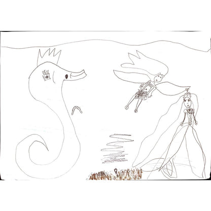 Nadia Starcevic 29x21cm Orijinal Karikatür Tablo BOD00085