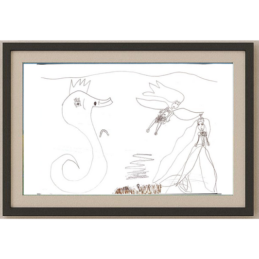 Nadia Starcevic 29x21cm Orijinal Karikatür Tablo BOD00085