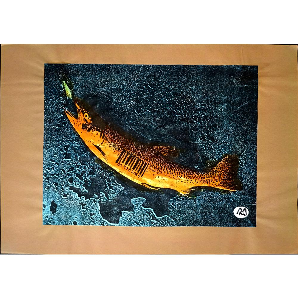 Mileta Miloradovic 29x21cm Orijinal Karikatür Tablo BOD00089