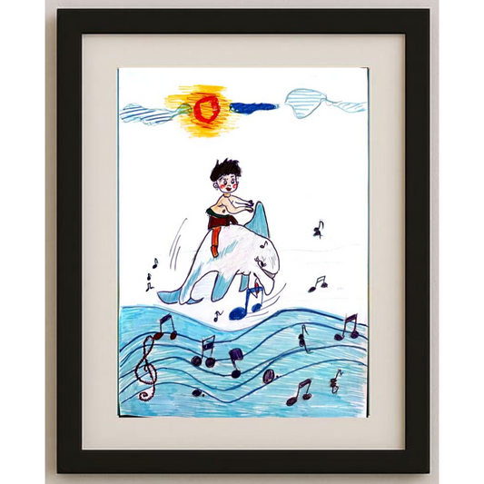 Andela Jecic 25x17cm Orijinal Karikatür Tablo BOD00090