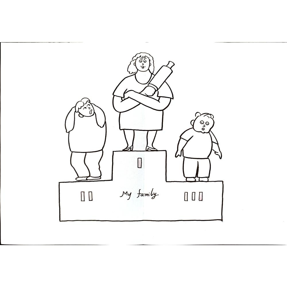 Feng Gui Bo 29x21cm Orijinal Karikatür BOD00108