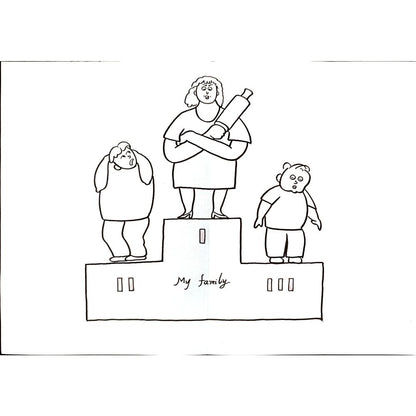 Feng Gui Bo 29x21cm Orijinal Karikatür BOD00108