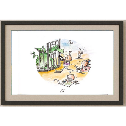 Novakov Goran 29x21cm Orijinal Karikatür BOD00117