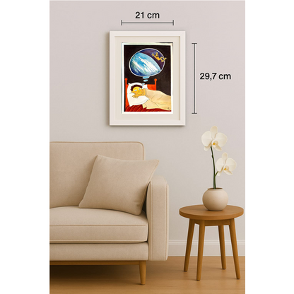 Babilig 29x21cm Orijinal Karikatür BOD00129