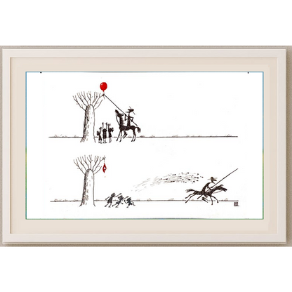 Marina Markevitch 29x21cm Orijinal Karikatür BOD00137