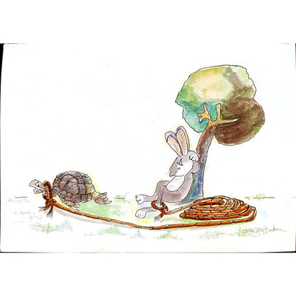 Serafim Bakoulis 29x21cm Orijinal Karikatür BOD00140