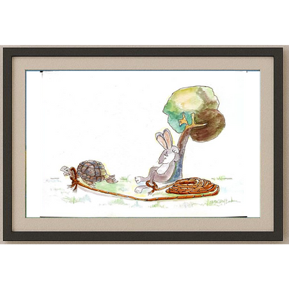 Serafim Bakoulis 29x21cm Orijinal Karikatür BOD00140