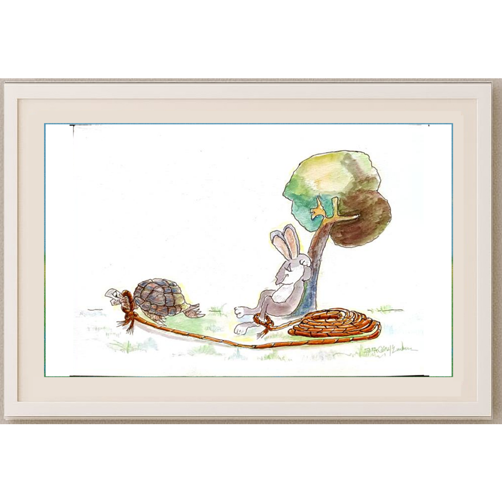 Serafim Bakoulis 29x21cm Orijinal Karikatür BOD00140