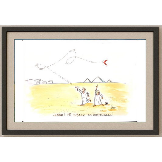 Josip Kovacevic 29x21cm Orijinal Karikatür BOD00144