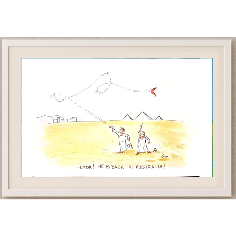Josip Kovacevic 29x21cm Orijinal Karikatür BOD00144