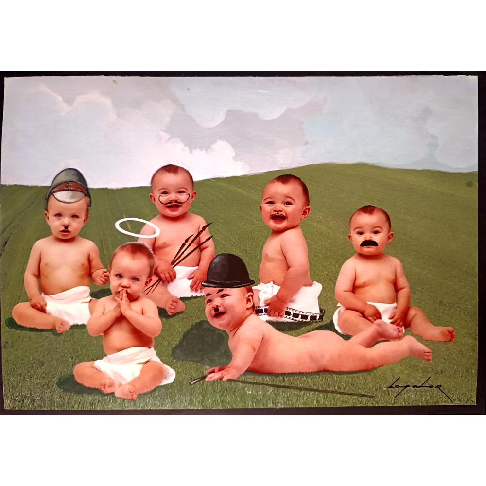 Luka Lagator 29x21cm Orijinal Karikatür BOD00146