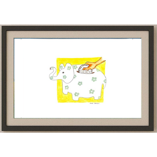 Susanto 29x21cm Orijinal Karikatür BOD00152