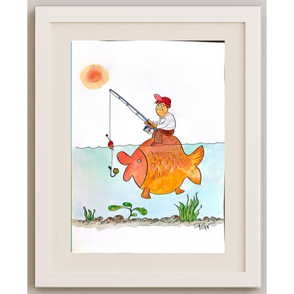 Vladimir Pavlik 43x30cm Orijinal Karikatür BOD00172