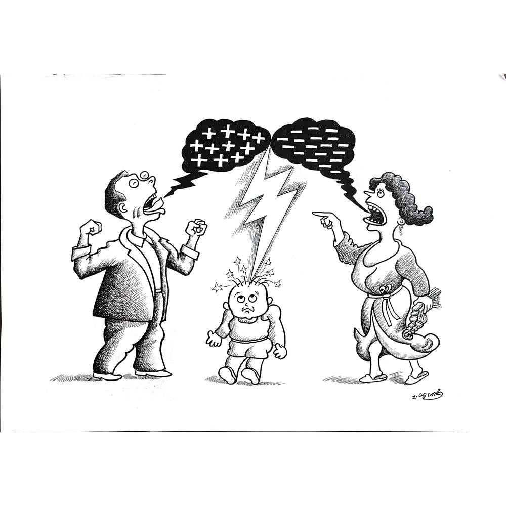 Feng Gui Bo 43x30cm Orijinal Karikatür BOD00174