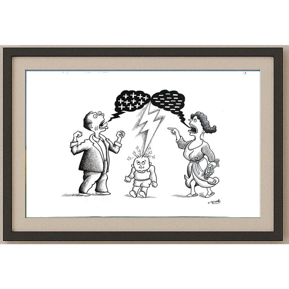 Feng Gui Bo 43x30cm Orijinal Karikatür BOD00174