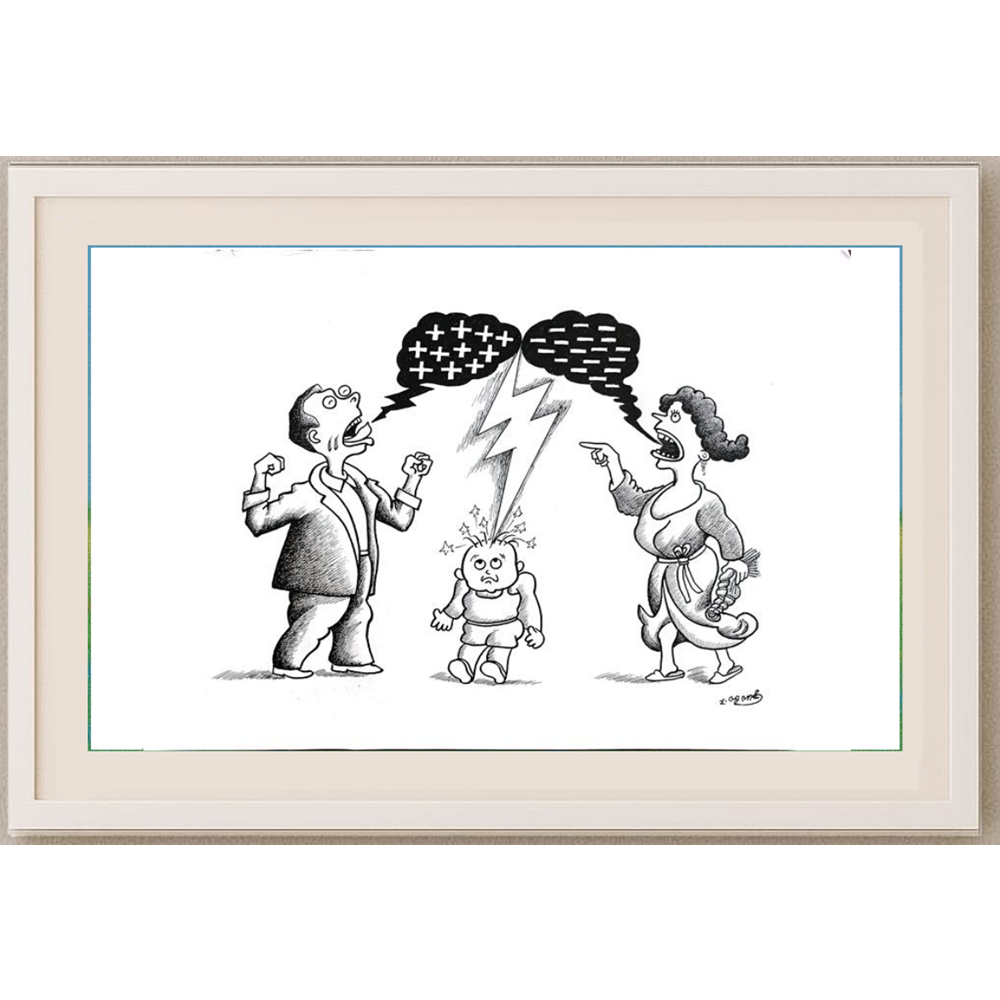 Feng Gui Bo 43x30cm Orijinal Karikatür BOD00174