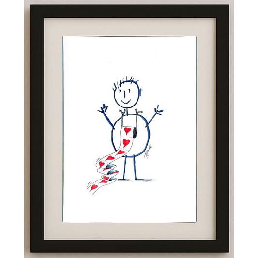 Laco Torma 43x30cm Orijinal Karikatür BOD00186