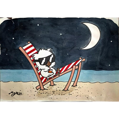 Mohammad Javad Mohommadi 40x30cm Original Cartoon BOD00189