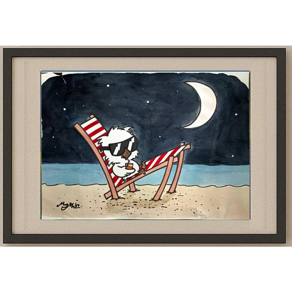 Mohammad Javad Mohommadi 40x30cm Original Cartoon BOD00189