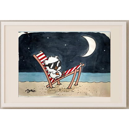 Mohammad Javad Mohommadi 40x30cm Original Cartoon BOD00189