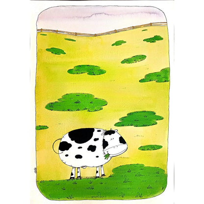 Afraa Al Youssef 43x30cm Original Cartoon BOD00190