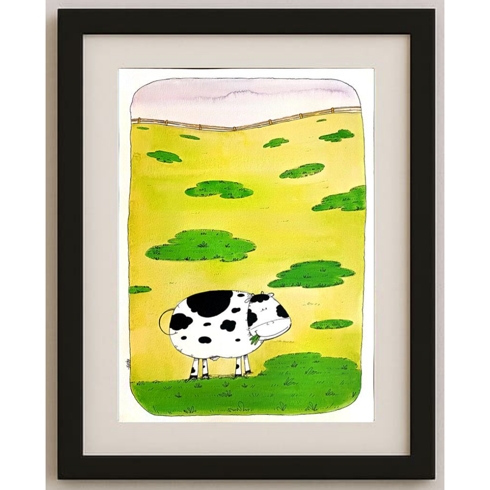 Afraa Al Youssef 43x30cm Original Cartoon BOD00190