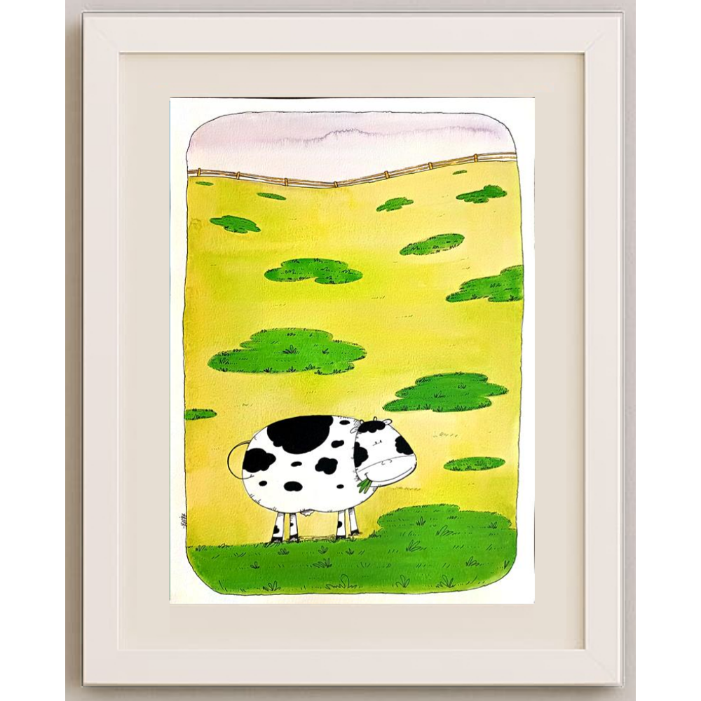 Afraa Al Youssef 43x30cm Original Cartoon BOD00190