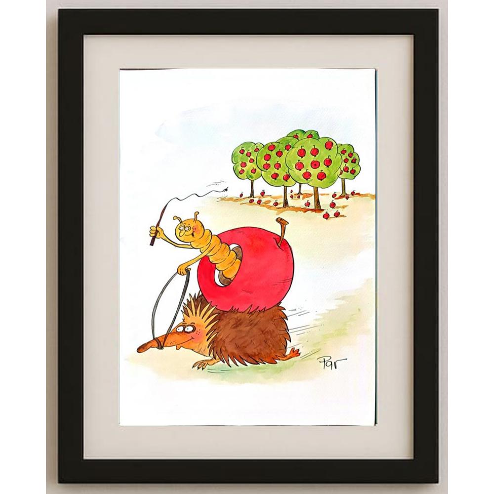 Vladimir Pavlik 43x30cm Orijinal Karikatür BOD00196