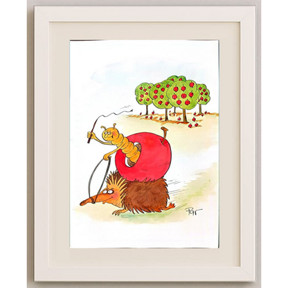 Vladimir Pavlik 43x30cm Orijinal Karikatür BOD00196