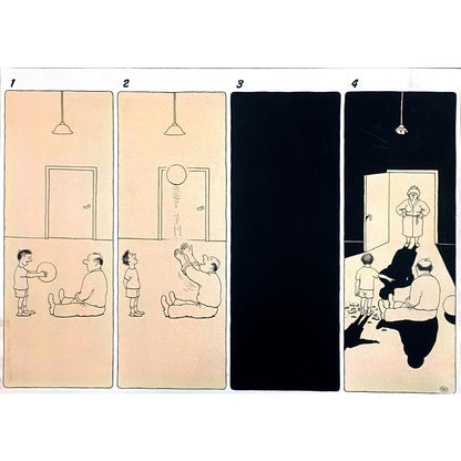 Yuri Ochakovski 43x30cm Orijinal Karikatür BOD00197