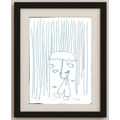 Minoru Tanaka 36x26cm Orijinal Karikatür BOD00204
