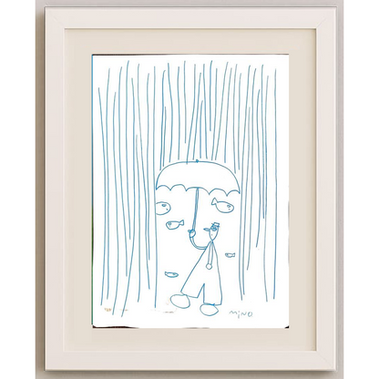Minoru Tanaka 36x26cm Orijinal Karikatür BOD00204